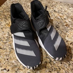 Adidas Harden BE 3 basketball high tops with laces strap size 7.5